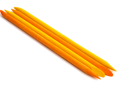 Апельсиновые палочки для ногтей. Особенности