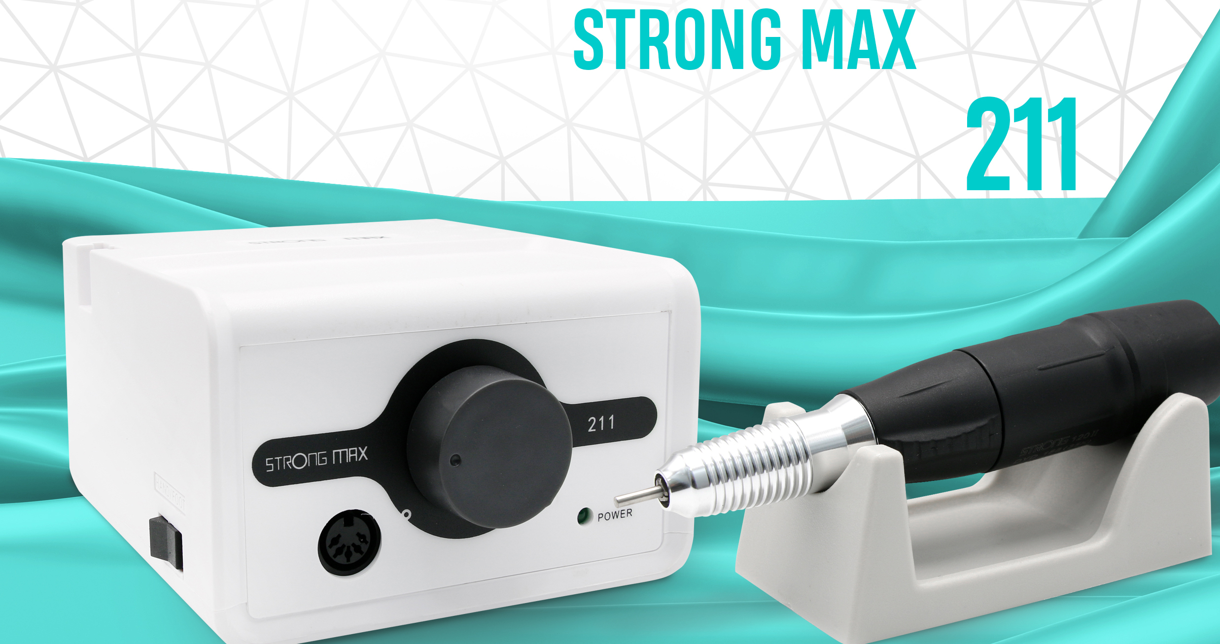 Strong Max 211 65W 35000 rpm professional manicure nail drill: the top choice of manicure craftsmen