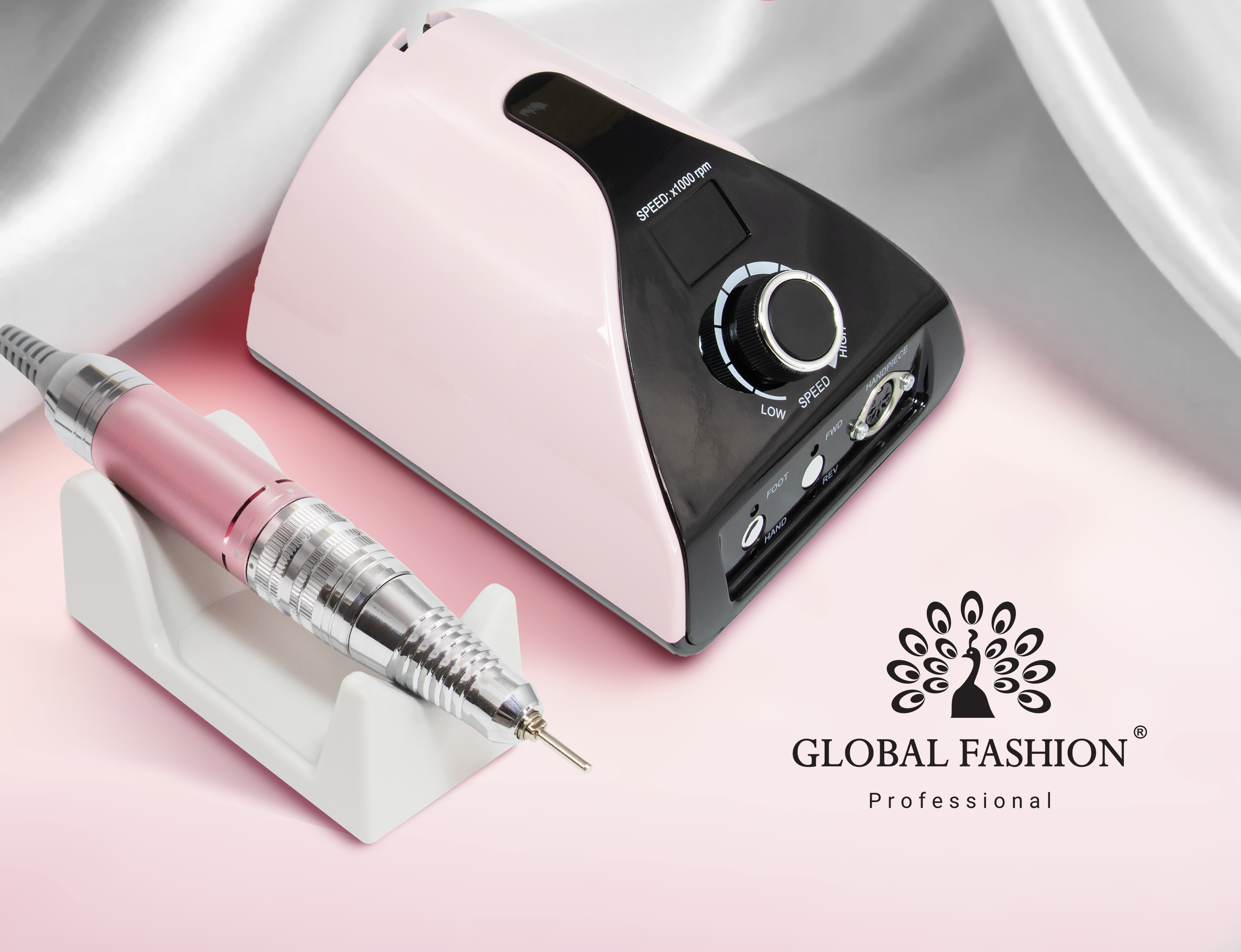 Pila electrica manichiura/pedichiura profesionala ZS-711 65W 35000 rpm: modelul de top de la Global Fashion